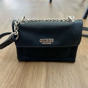 Guess black purse